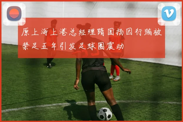 原上海上港总经理隋国扬因行贿被禁足五年引发足球圈震动